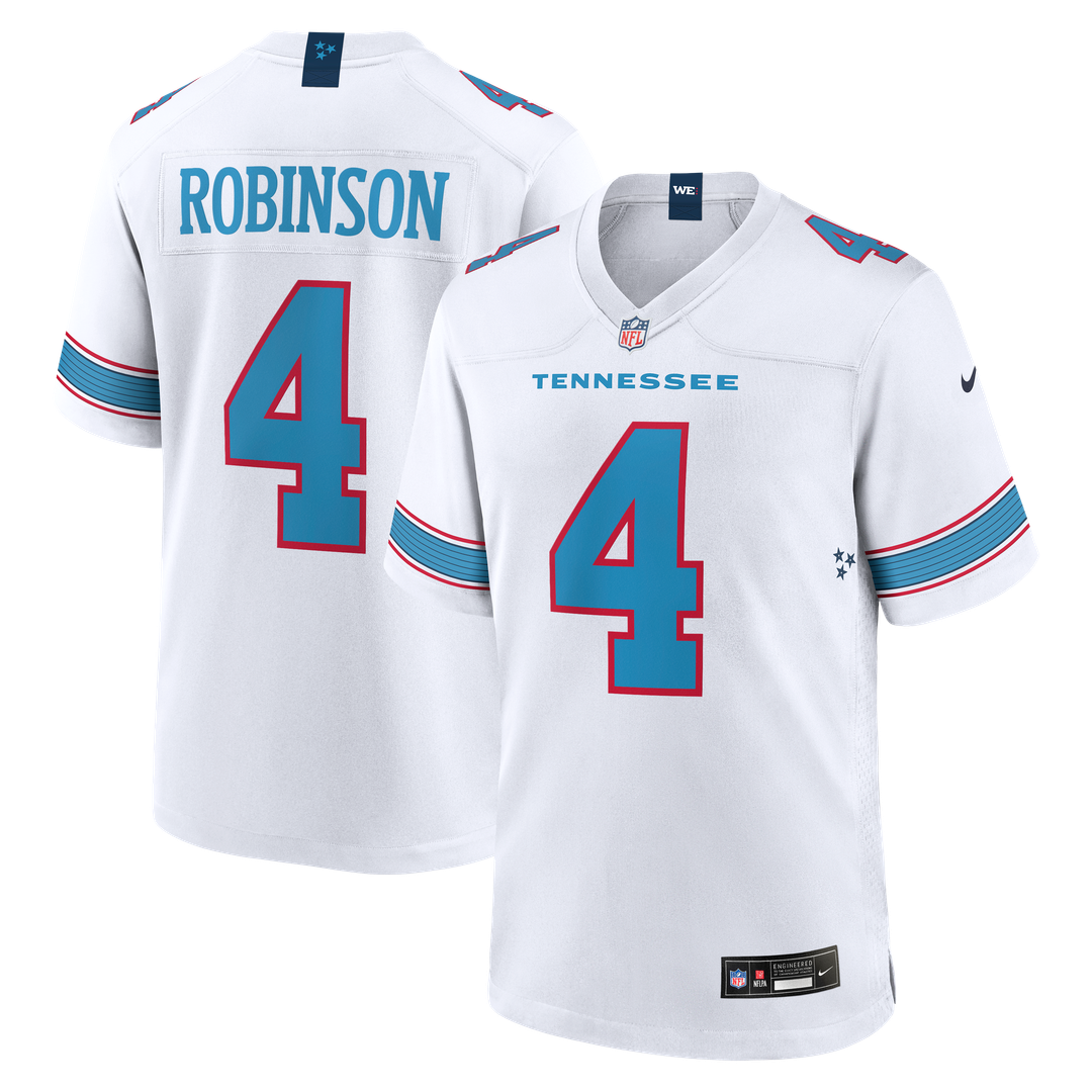 Tennessee Titans Wan'Dale Robinson Nike White Game Jersey product image 7