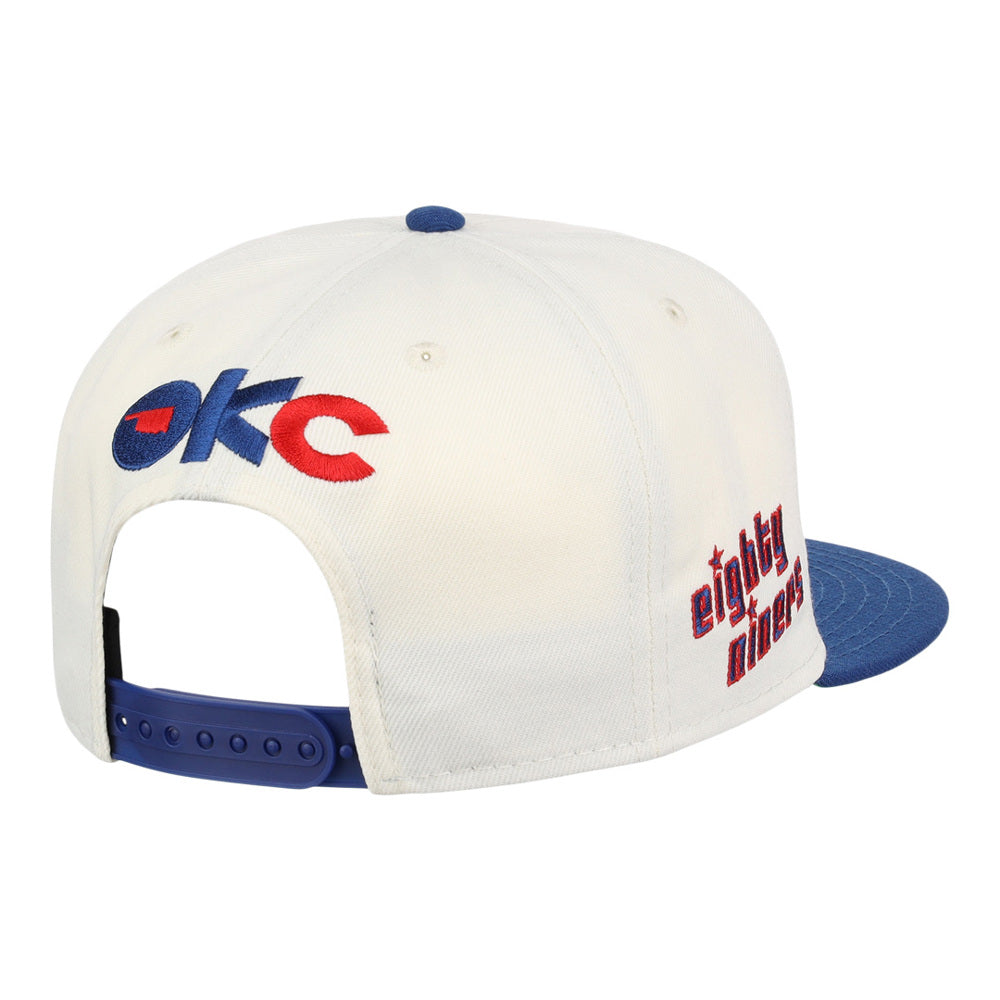 Oklahoma City 89Ers MiLB Logo Wordmark Snapback Ballcap product image 3, provided for visual reference and product detail