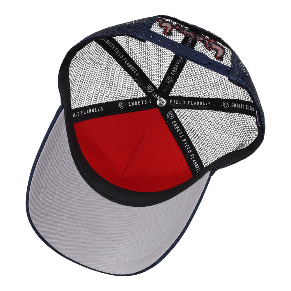 Nashville Sounds MiLB Square Patch Trucker Ballcap product image 3, provided for visual reference and product detail review