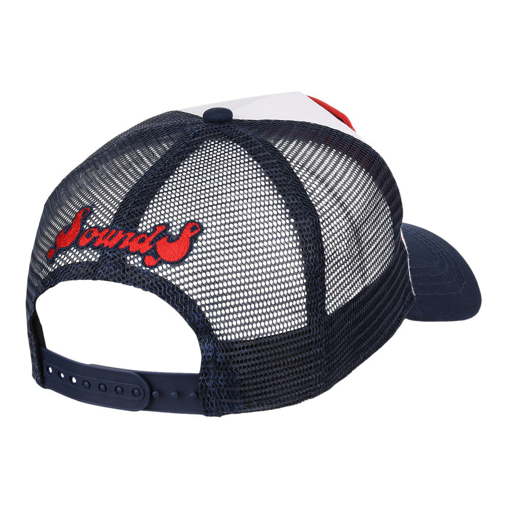 Nashville Sounds MiLB Square Patch Trucker Ballcap product image 2, provided for visual reference and product detail review