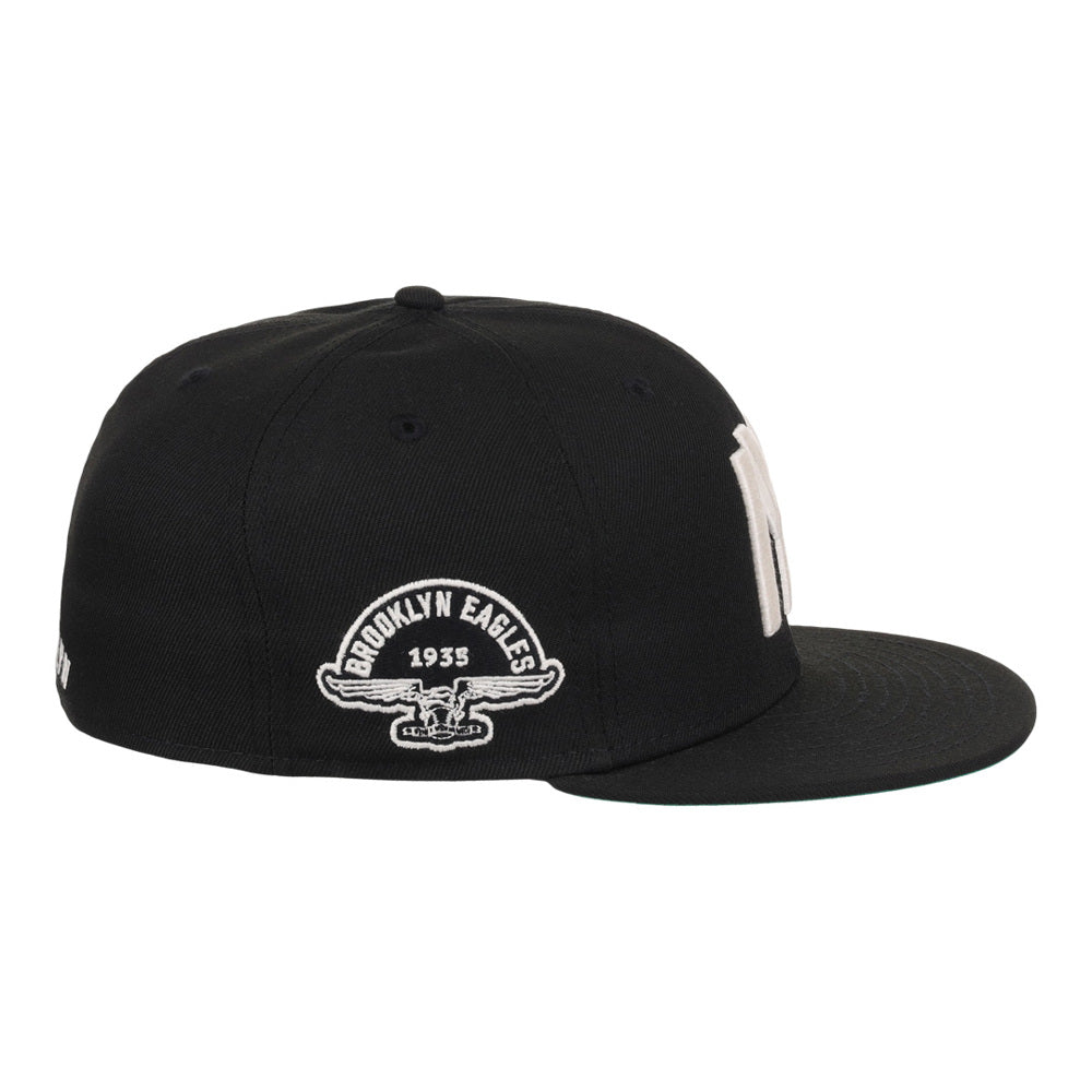 Brooklyn Eagles NLB Fitted Ballcap product image 3, provided for visual reference and product detail review