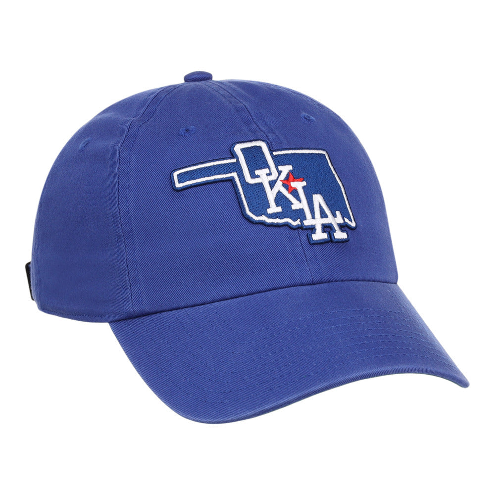 Oklahoma City Dodgers MiLB Dad Ballcap product image 1, provided for visual reference and product detail review