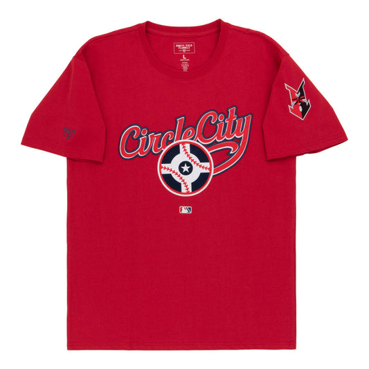 Indianapolis Indians MiLB Fashion Cotton Short Sleeve T-Shirt product image 1, provided for visual reference and product