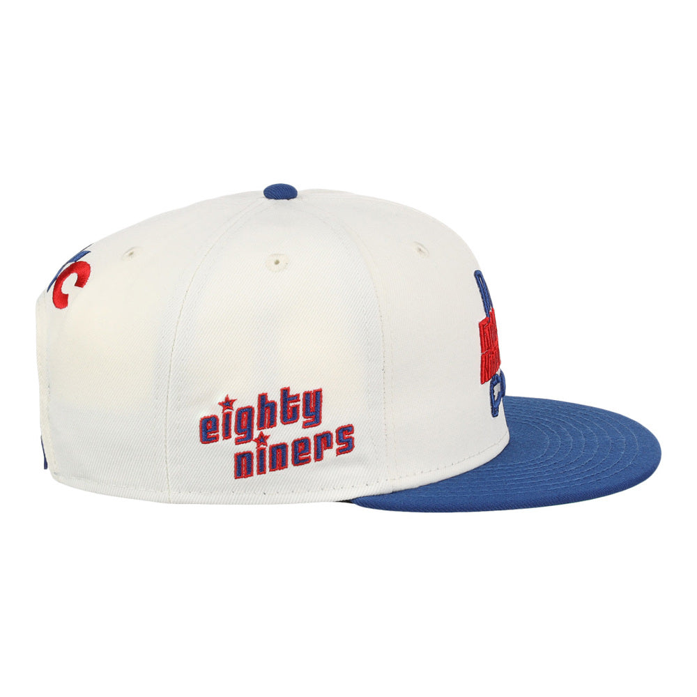 Oklahoma City 89Ers MiLB Logo Wordmark Snapback Ballcap product image 2, provided for visual reference and product detail