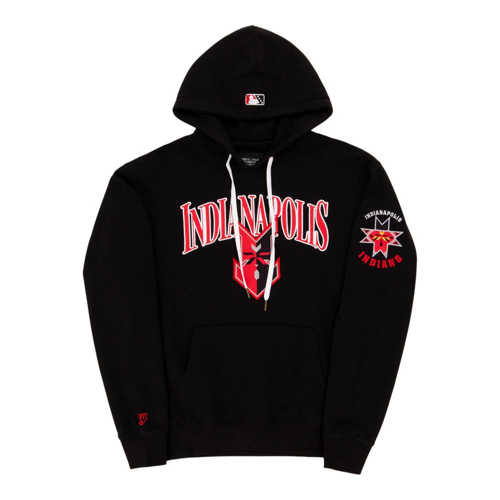 Indianapolis Indians MiLB Cotton Hooded Sweatshirt product image 1, provided for visual reference and product detail review