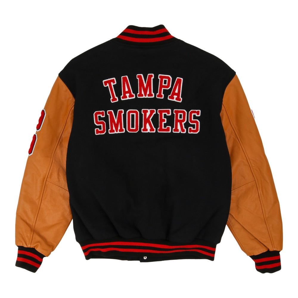 Tampa Smokers MiLB Dna Varsity Jacket product image 2, provided for visual reference and product detail review