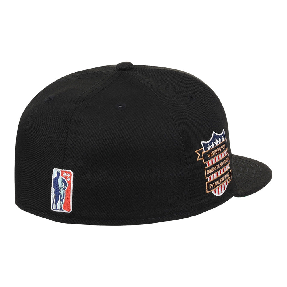 Homestead Grays NLB Tc Fitted Ballcap product image 4, provided for visual reference and product detail review