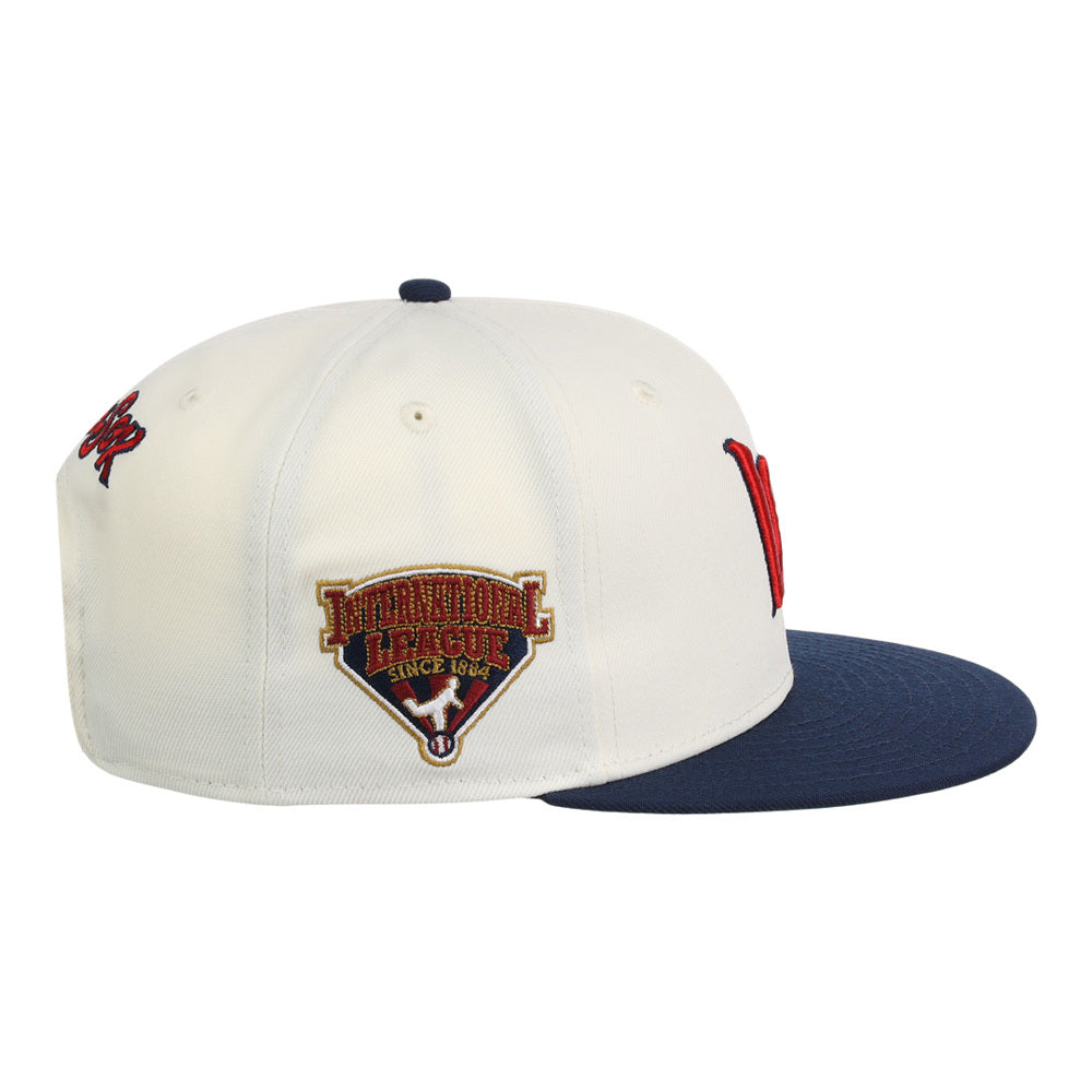 Worcester Red Sox MiLB Snapback Ballcap product image 2, provided for visual reference and product detail review