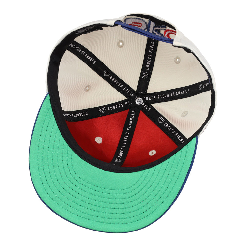 Oklahoma City 89Ers MiLB Logo Wordmark Snapback Ballcap product image 4, provided for visual reference and product detail