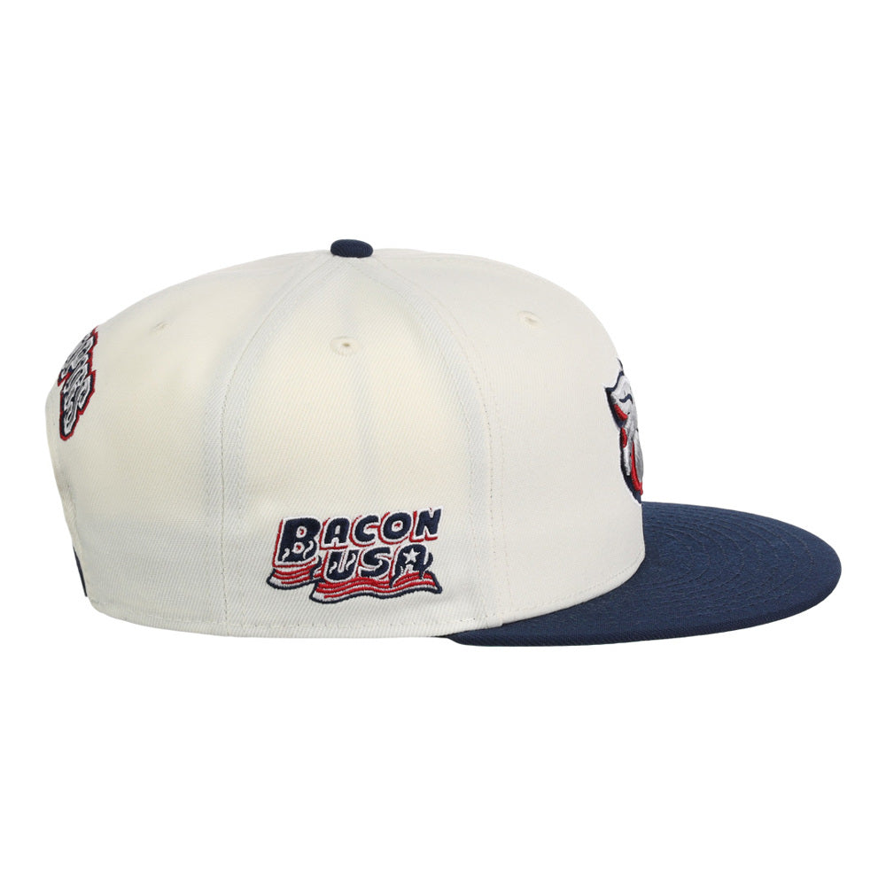 Lehigh Valley Ironpigs MiLB Snapback Ballcap product image 2, provided for visual reference and product detail review