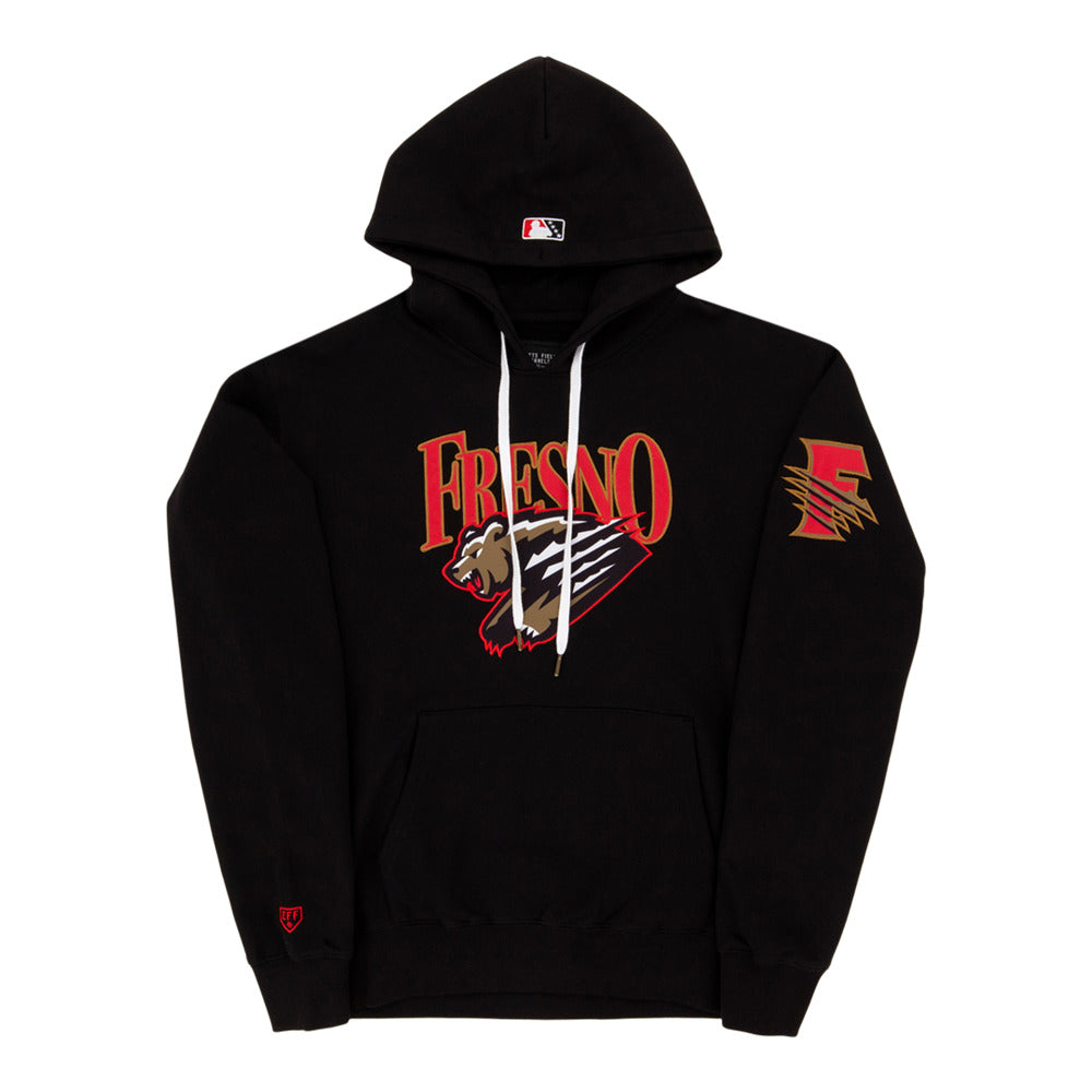 Fresno Grizzlies MiLB Cotton Hooded Sweatshirt product image 1, provided for visual reference and product detail review