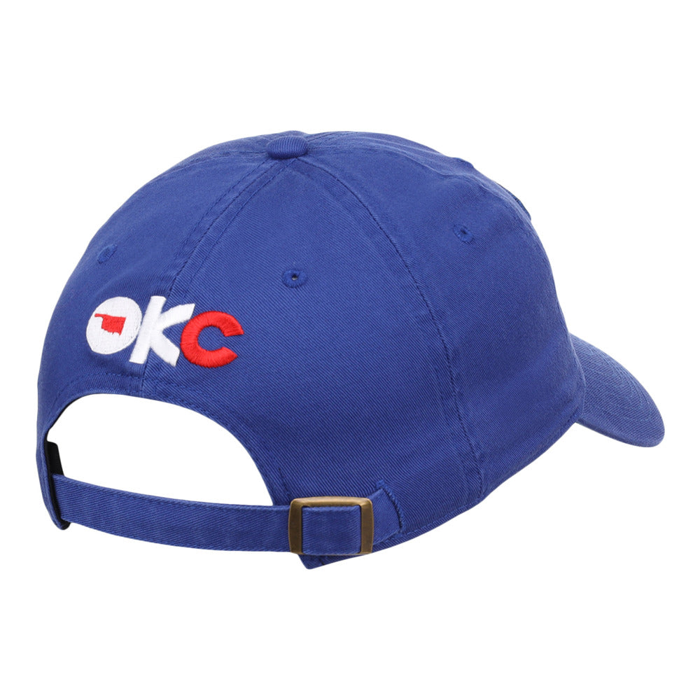 Oklahoma City Dodgers MiLB Dad Ballcap product image 2, provided for visual reference and product detail review