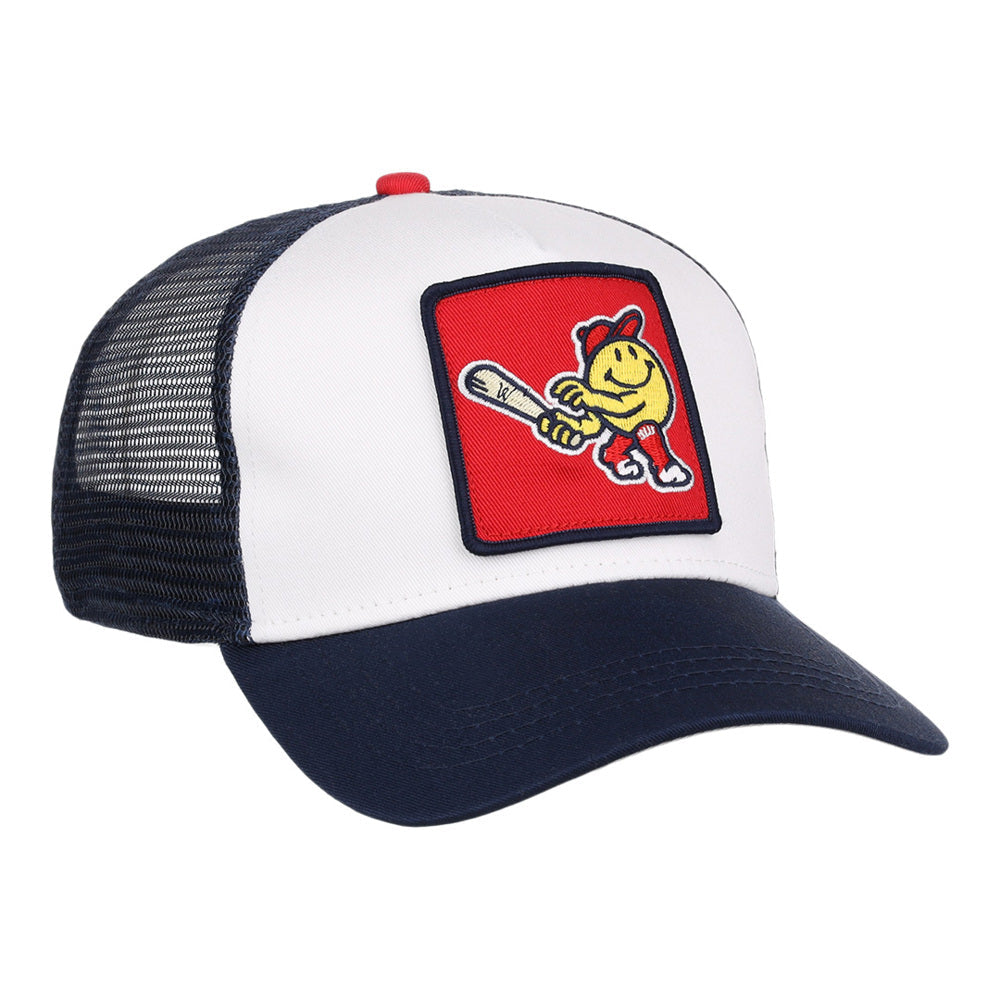 Worcester Red Sox MiLB Trucker Ballcap product image 1, provided for visual reference and product detail review