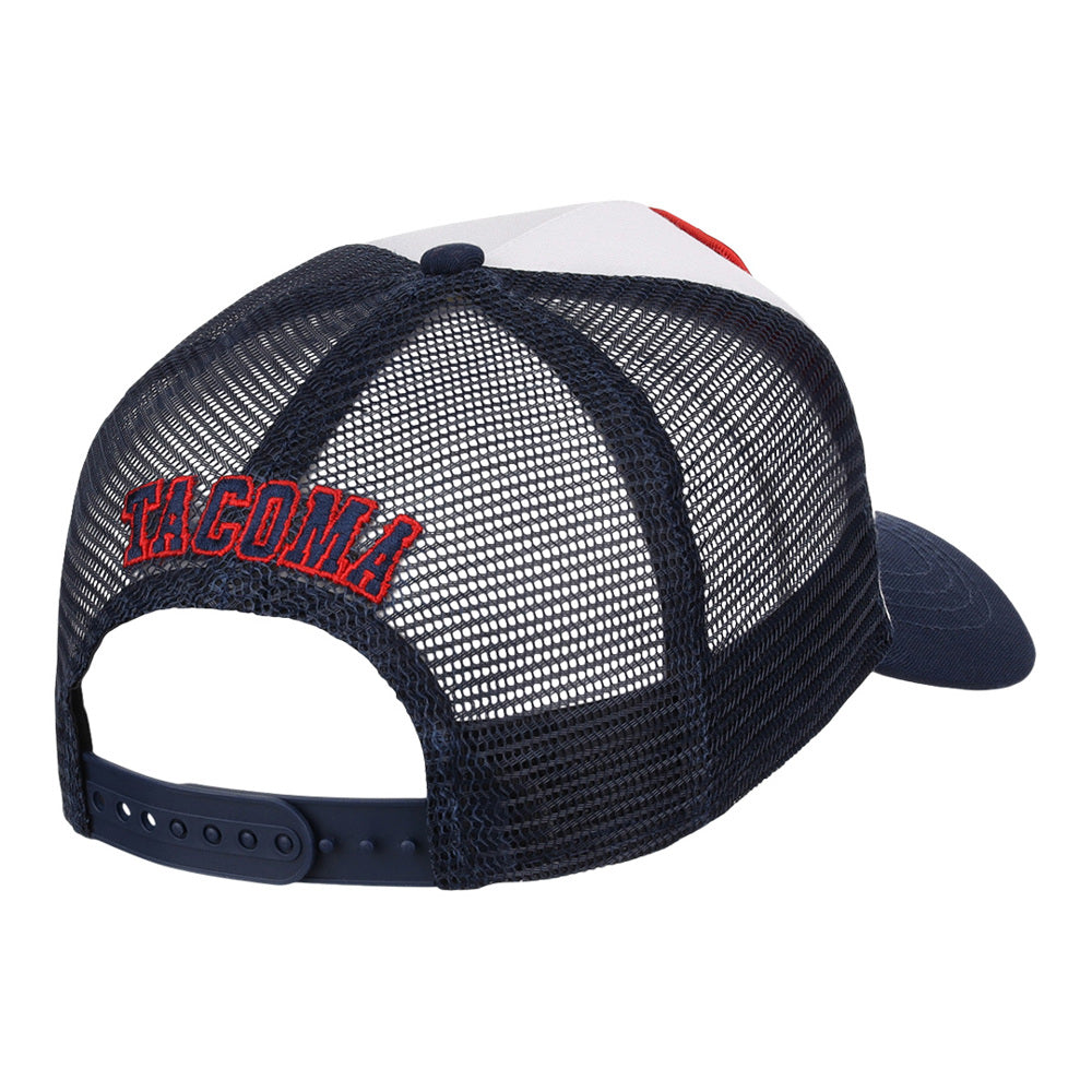Tacoma Rainers MiLB Trucker Ballcap product image 2, provided for visual reference and product detail review
