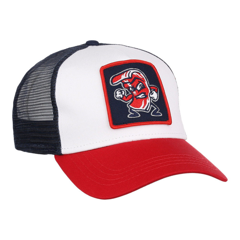Lehigh Valley Ironpigs MiLB Trucker Ballcap product image 1, provided for visual reference and product detail review