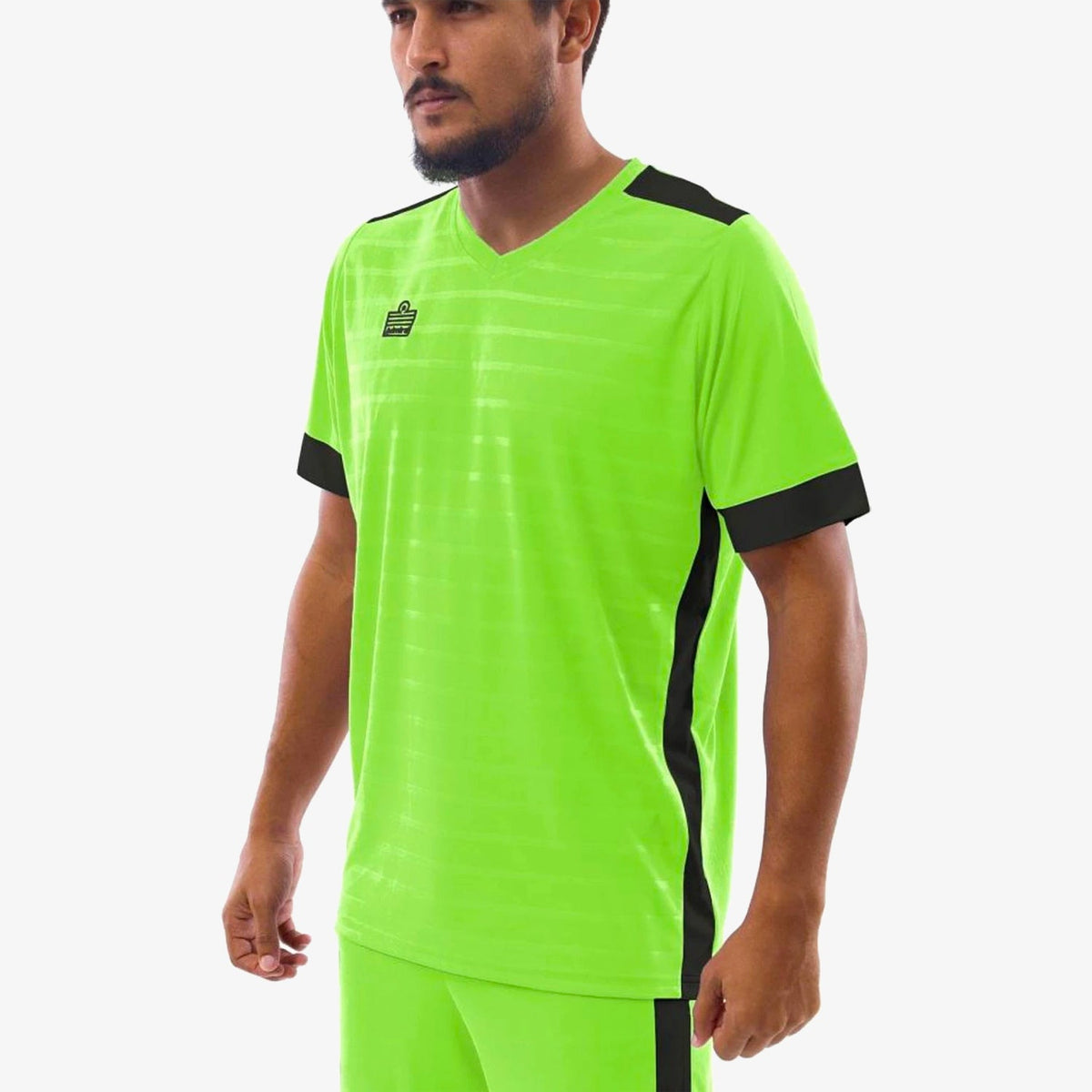 Derby Jersey Lime/Black product image 1, provided for visual reference and product detail review