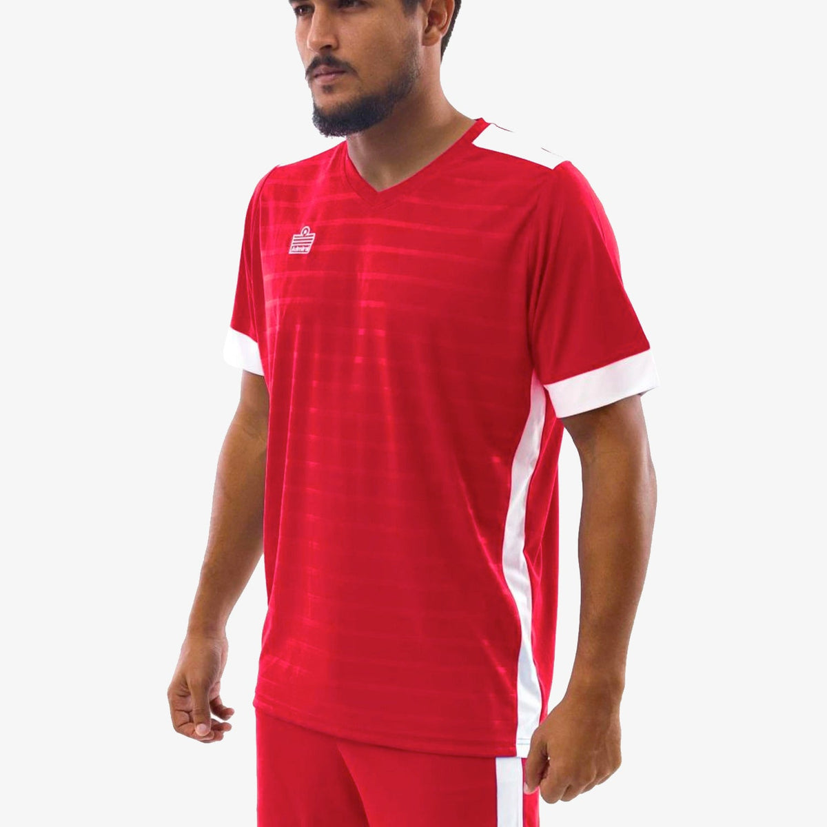 Admiral Derby Jersey Red/White product image 2, provided for visual reference and product detail review