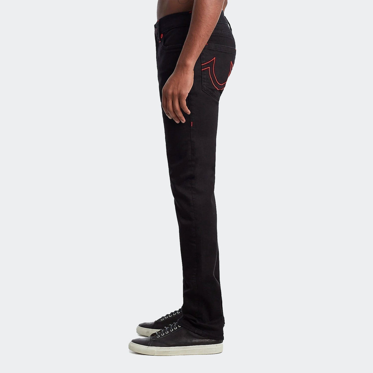 Manchester United 32 Inseam Rocco Skinny Jeans for Men product image 3, provided for visual reference and product detail