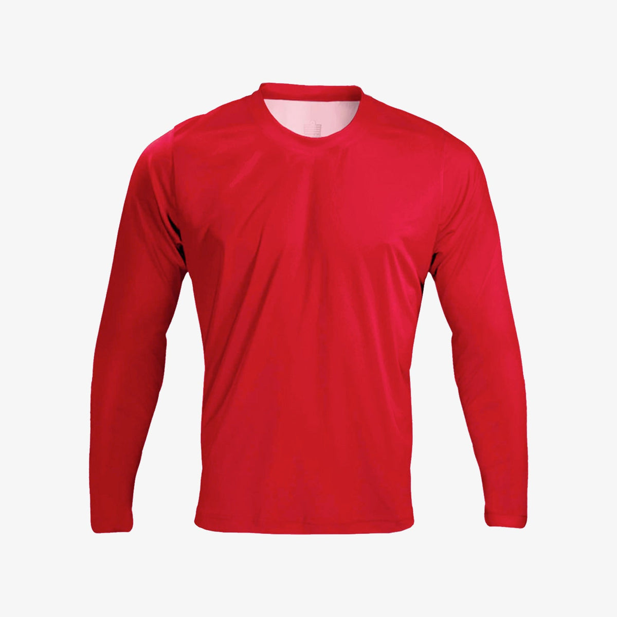Performance Long Sleeve Shirt - Red product image 1, provided for visual reference and product detail review