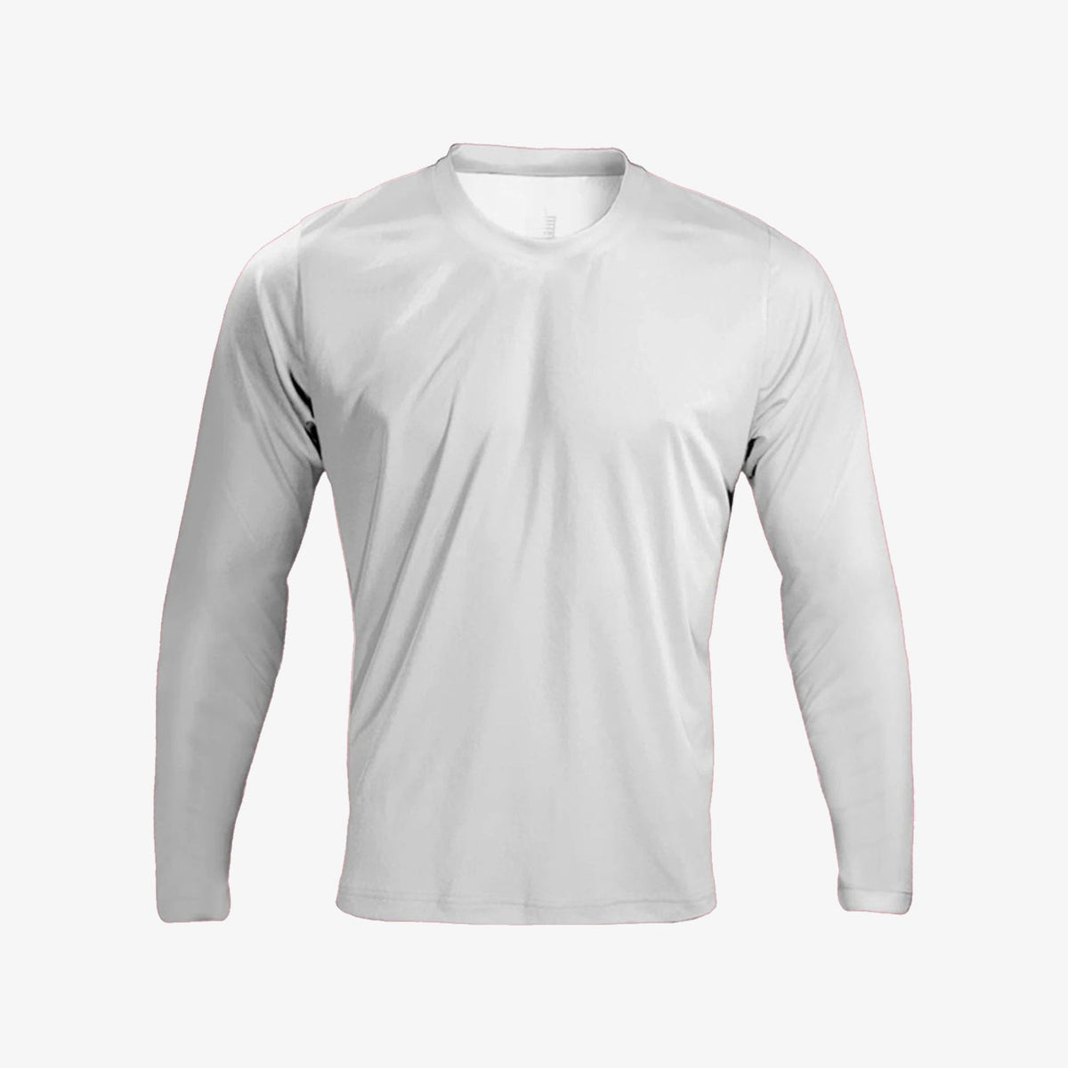 Performance Long Sleeve Shirt - White product image 1, provided for visual reference and product detail review