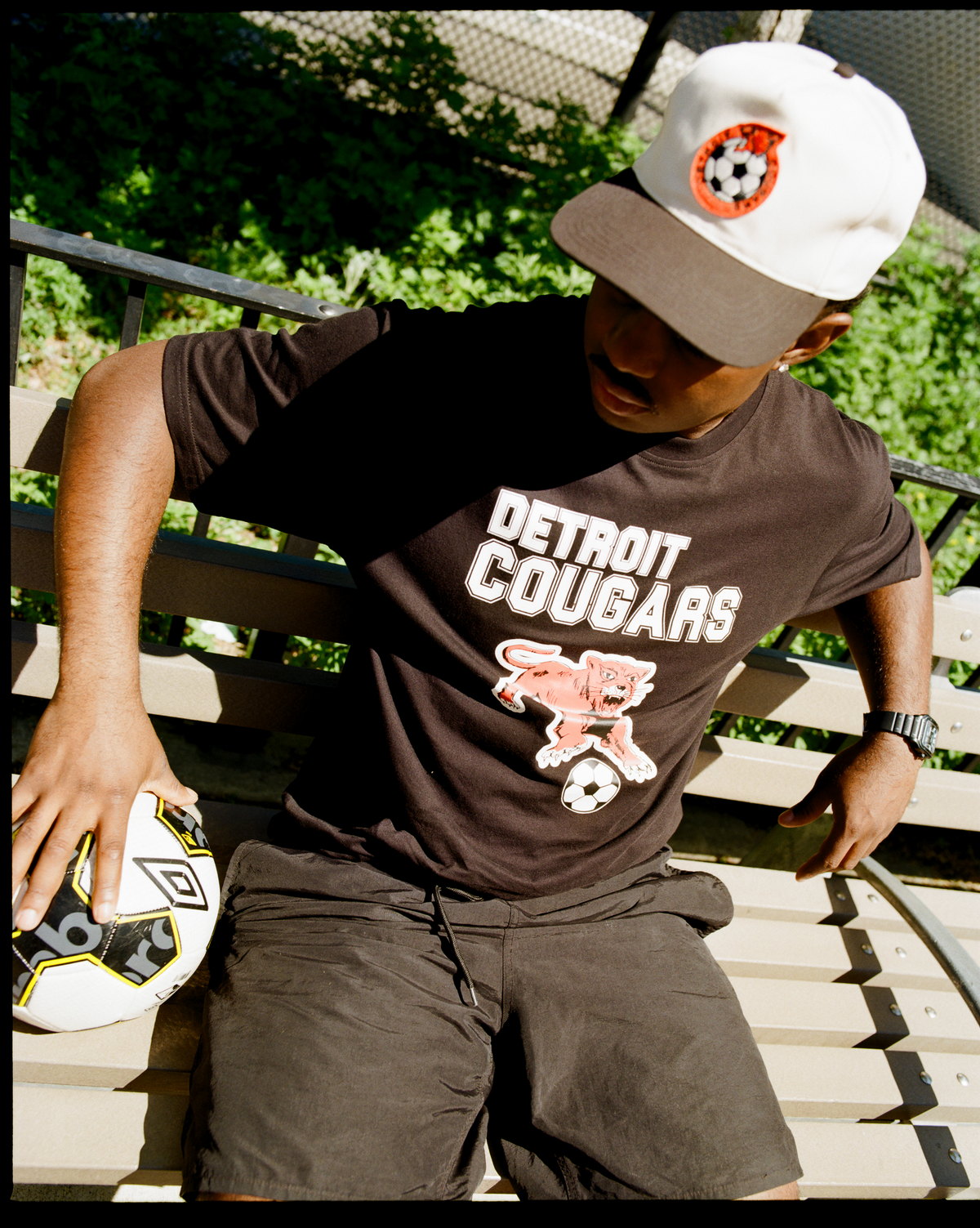 Detroit Cougars Short Sleeve Graphic T-Shirt product image 3, provided for visual reference and product detail review