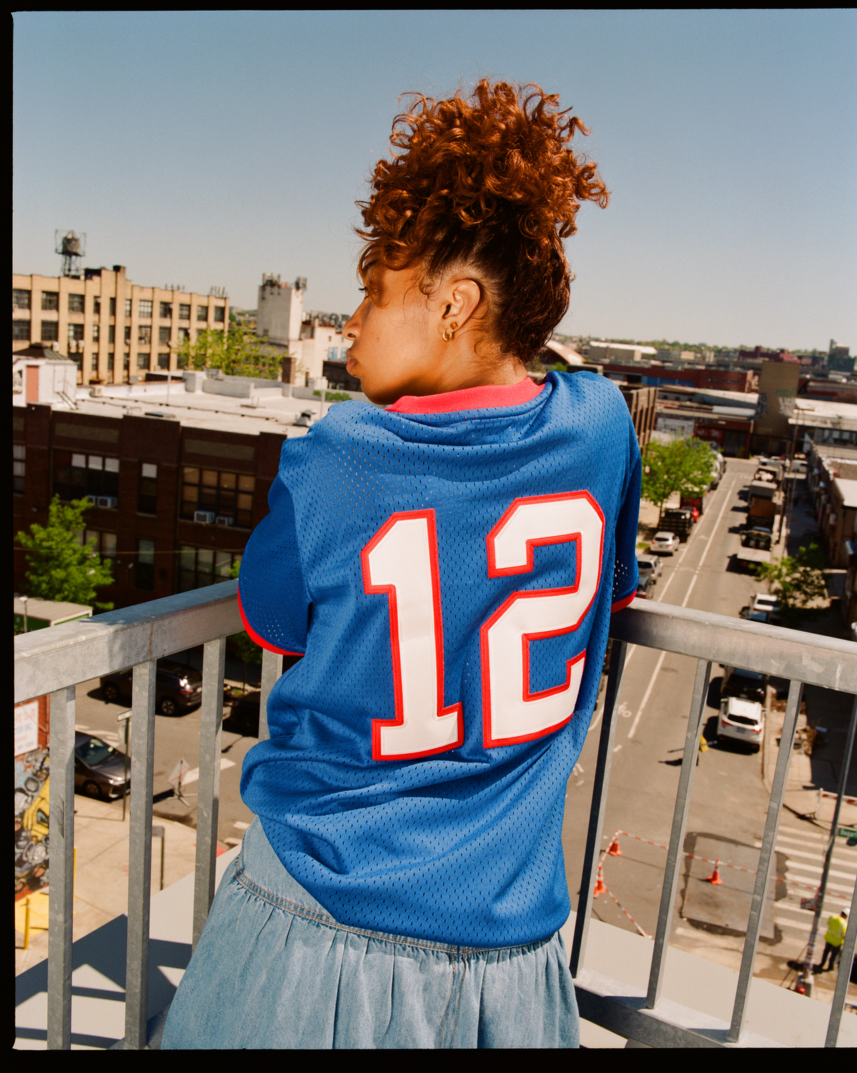New Jersey Americans Mesh Soccer Jersey product image 3, provided for visual reference and product detail review