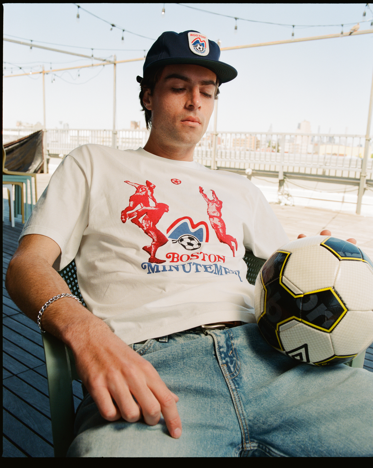Boston Minutemen Short Sleeve Graphic T-Shirt product image 2, provided for visual reference and product detail review