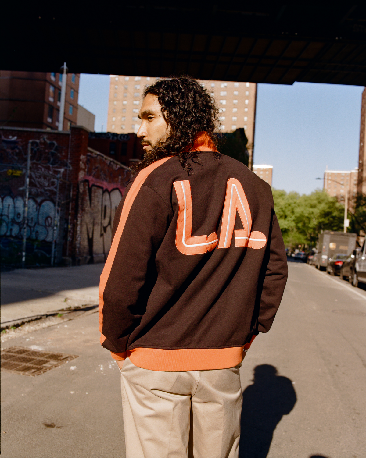 Los Angeles Aztecs Soccer Warm Up Jacket product image 4, provided for visual reference and product detail review