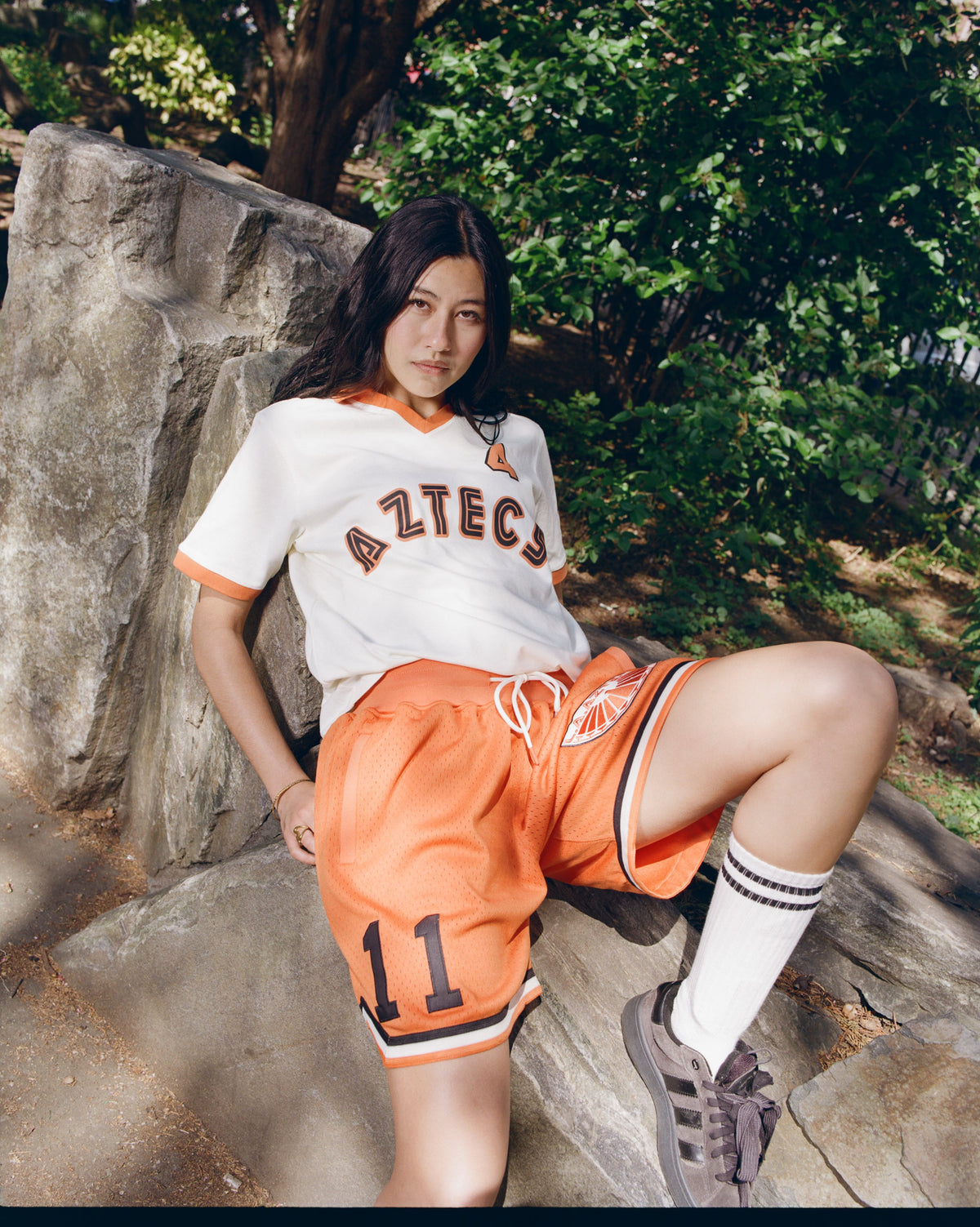 Los Angeles Aztecs Vintage Collar Soccer Jersey product image 3, provided for visual reference and product detail review