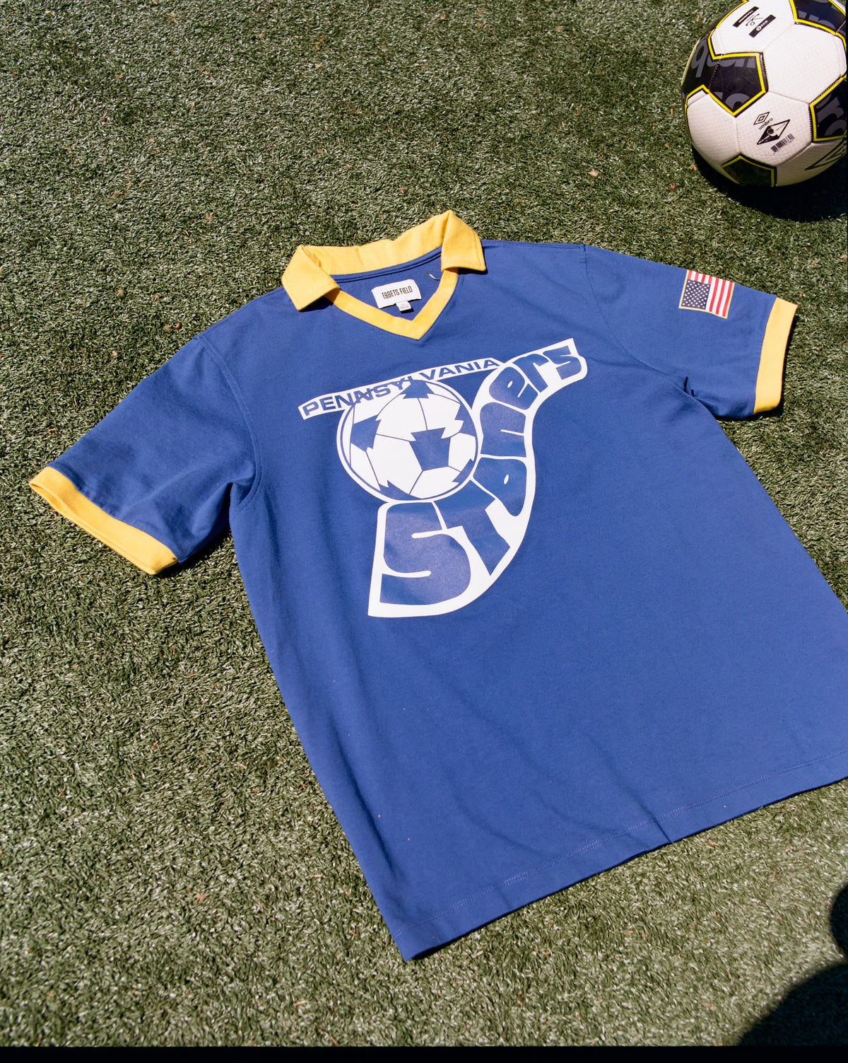 Pennsylvania Stoners Vintage Collar Soccer Jersey product image 2, provided for visual reference and product detail review