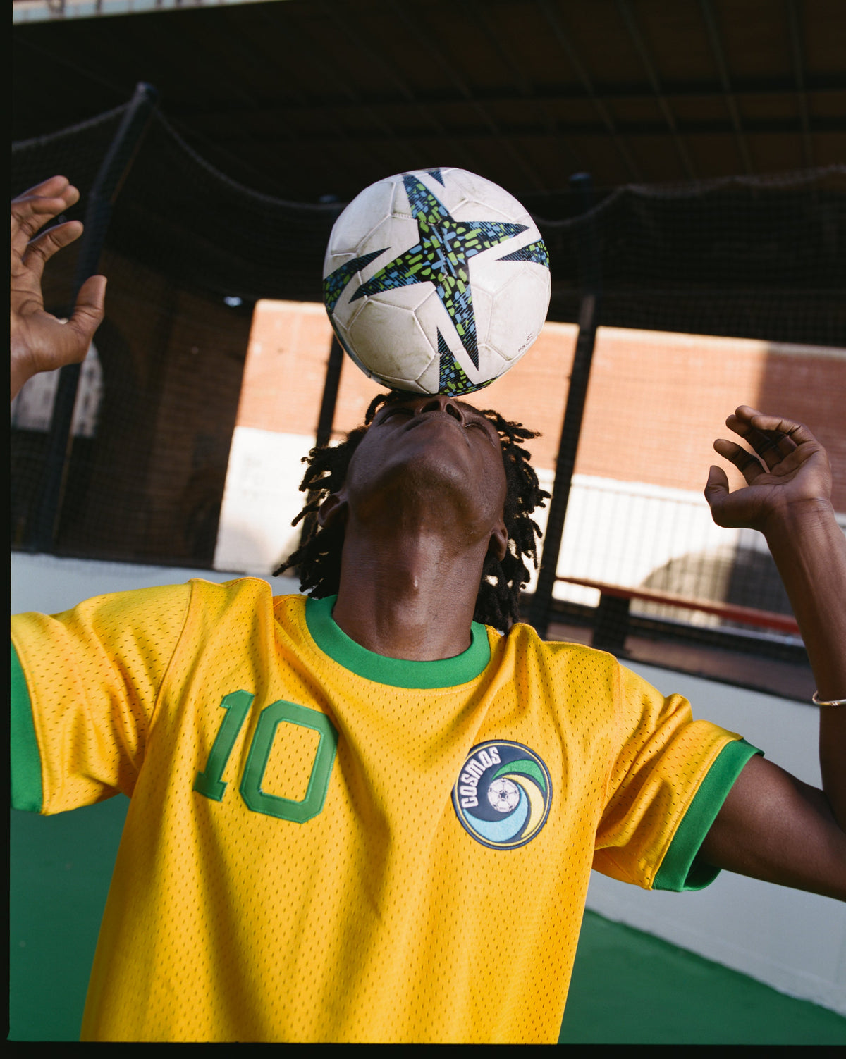 New York Cosmos Pelé Mesh Soccer Jersey product image 4, provided for visual reference and product detail review