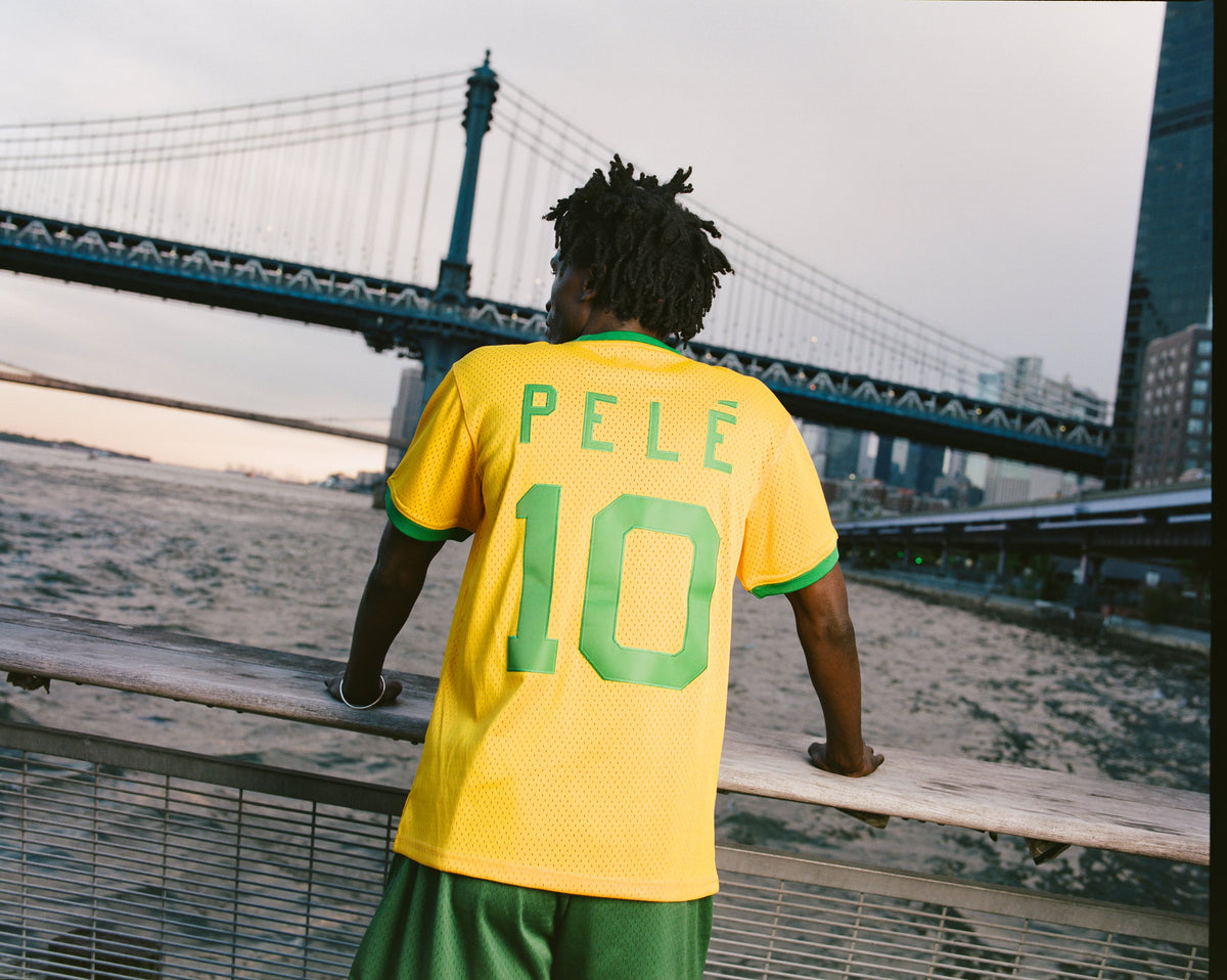 New York Cosmos Pelé Mesh Soccer Jersey product image 3, provided for visual reference and product detail review