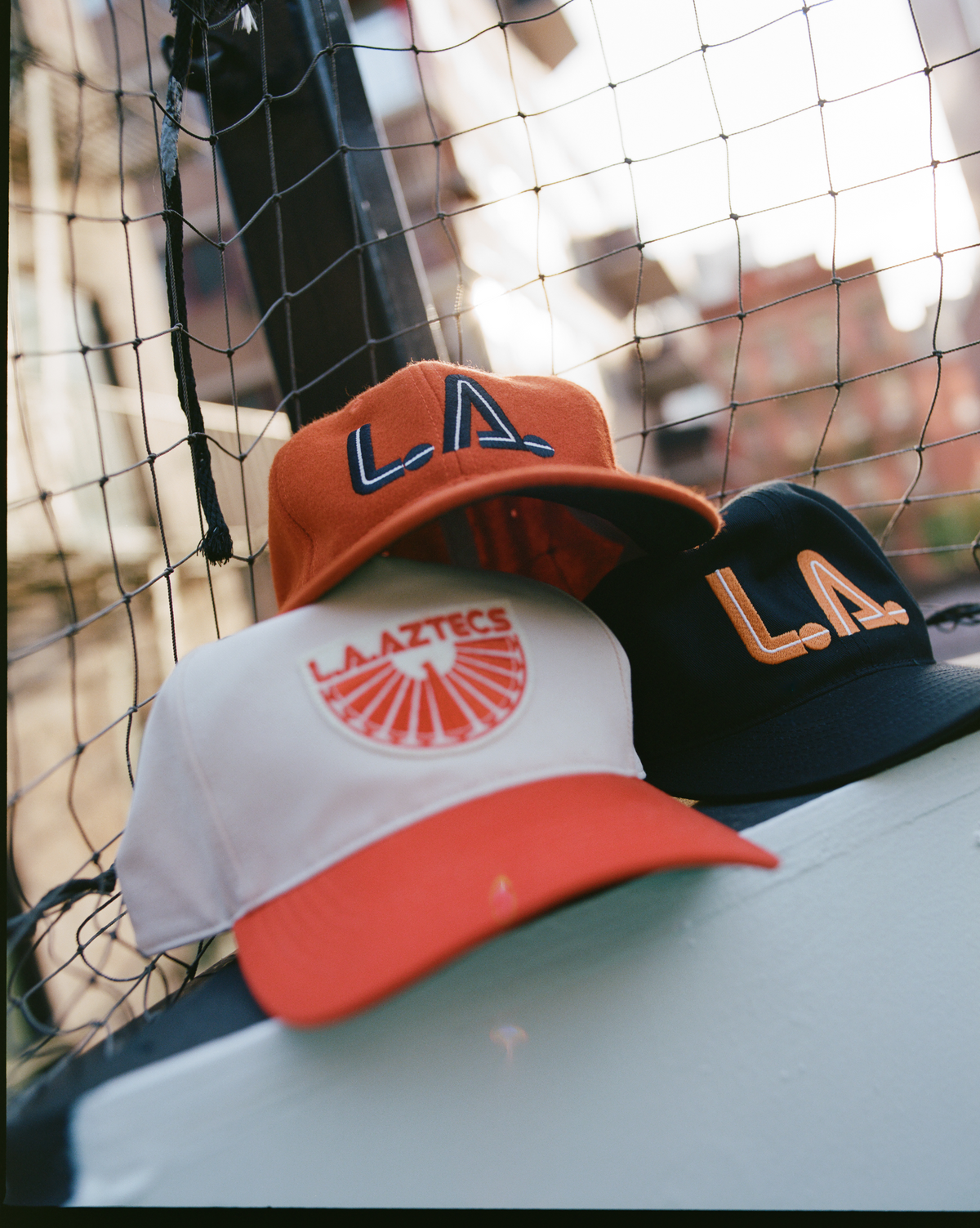 Los Angeles Aztecs Vintage Wool Ballcap product image 3, provided for visual reference and product detail review