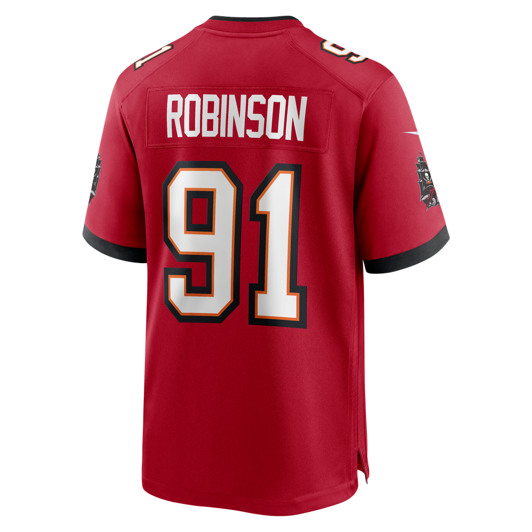 Tampa Bay Buccaneers A'Shawn Robinson Nike Red Game Jersey product image 5