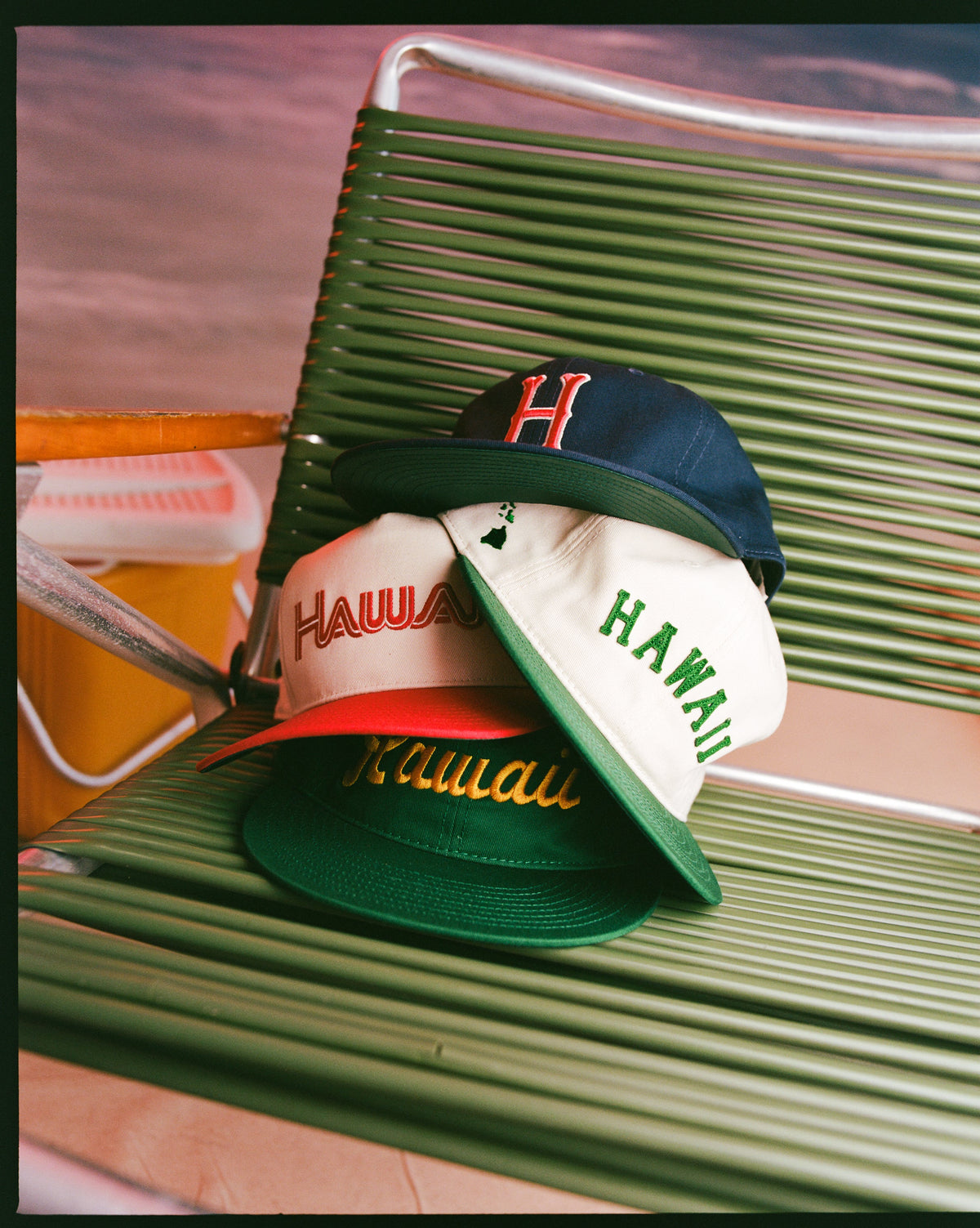 Hawaii Islanders 1965 Logo A-Frame Cotton Twill Ballcap product image 2, provided for visual reference and product detail