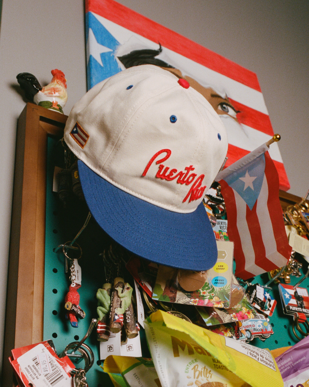 Puerto Rico 1958 National Team Cotton Twill Ballcap product image 2, provided for visual reference and product detail review