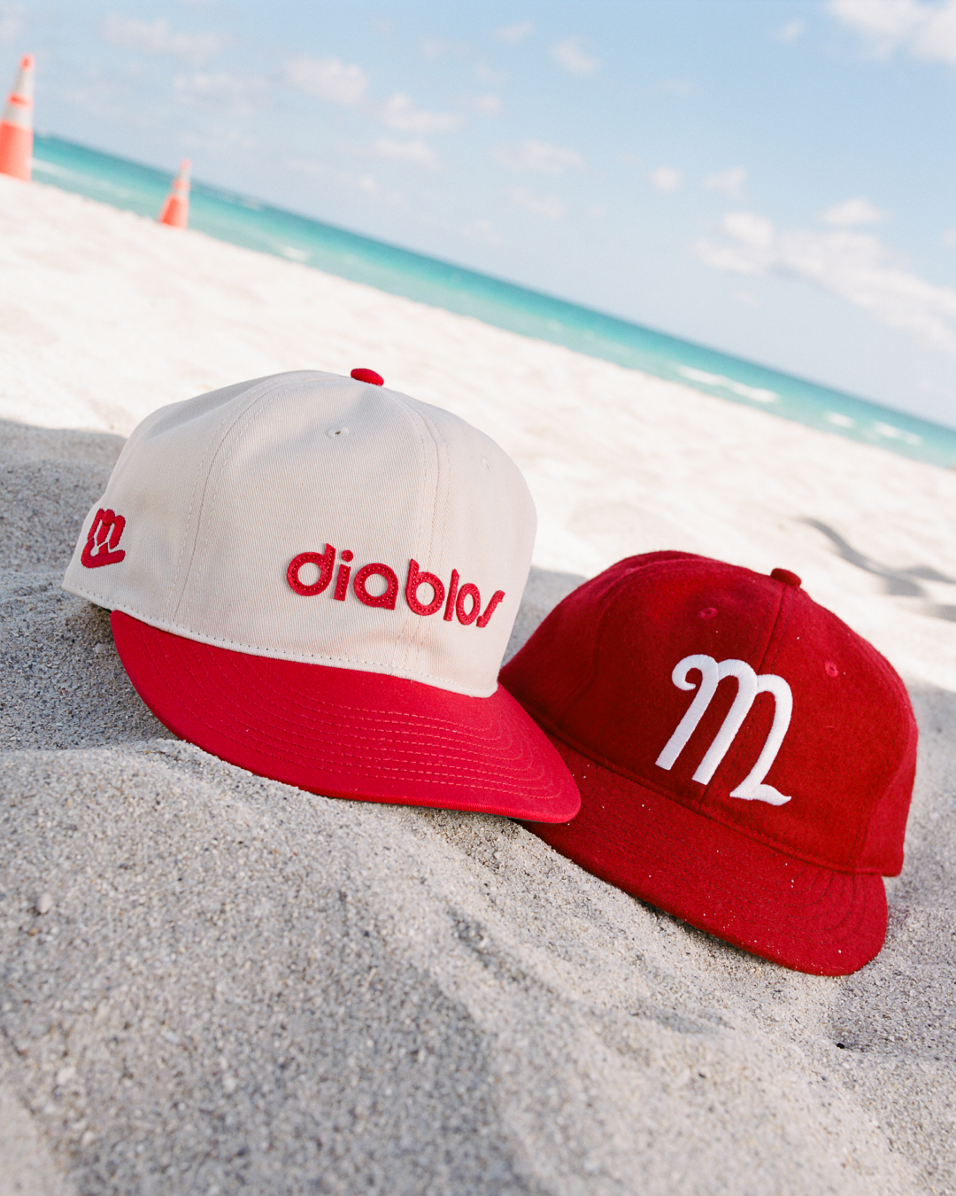 Diablos Rojos del Mexico Cotton Twill Ballcap product image 2, provided for visual reference and product detail review