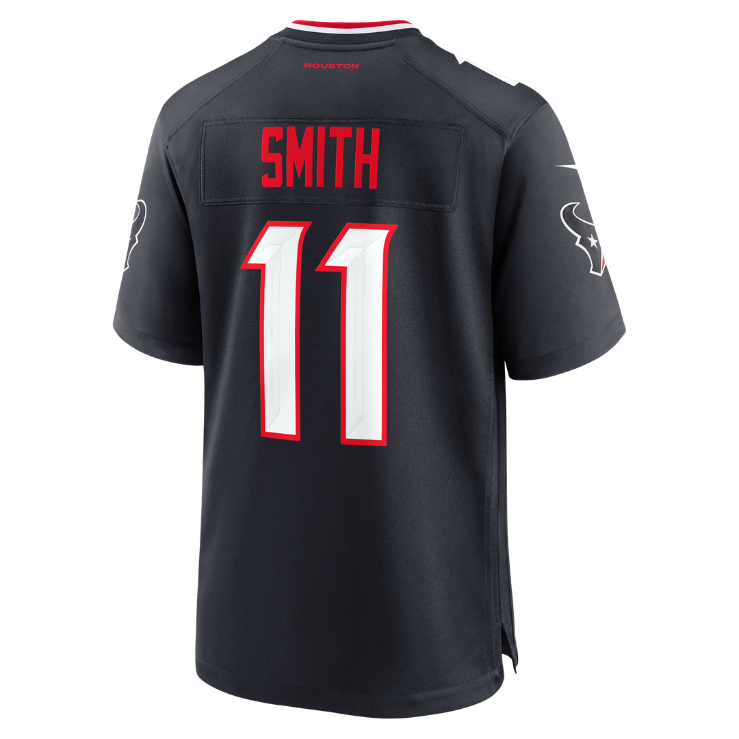 Houston Texans Tremon Smith Nike Navy Game Jersey product image 3