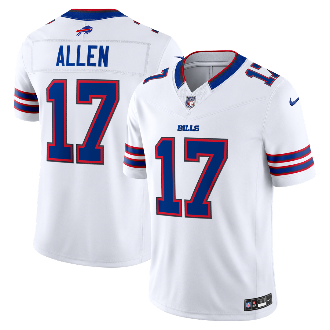 Buffalo Bills Josh Allen Nike White Vapor FUSE Stitched product image 4