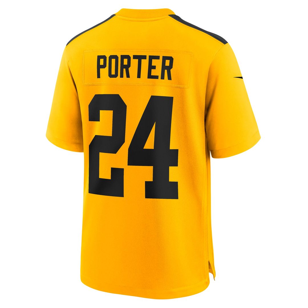 Pittsburgh Steelers Joey Porter Jr. Nike Gold Alternate product image 3