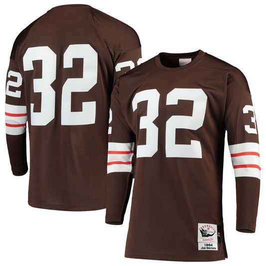 Cleveland Browns 1964 Jim Brown Mitchell & Ness Authentic product image 1