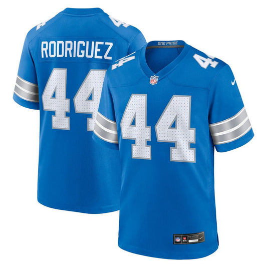 Detroit Lions Malcolm Rodriguez Nike Blue Game Jersey product image 1