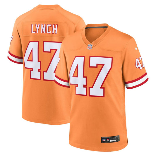 Tampa Bay Buccaneers John Lynch Nike Orange Throwback Game product image 1