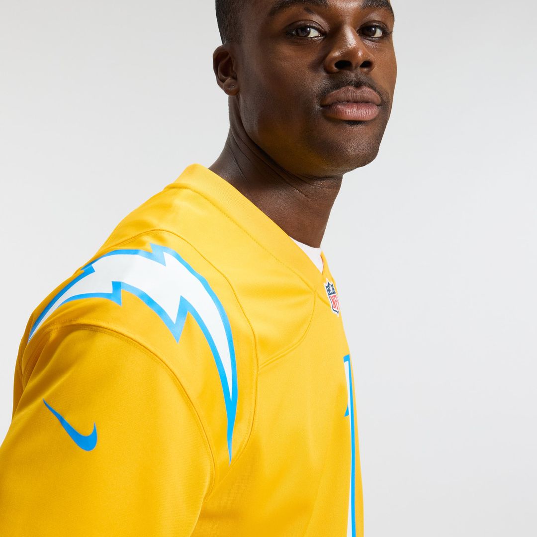 Los Angeles Chargers Quentin Johnston Nike Navy Alternate product image 24