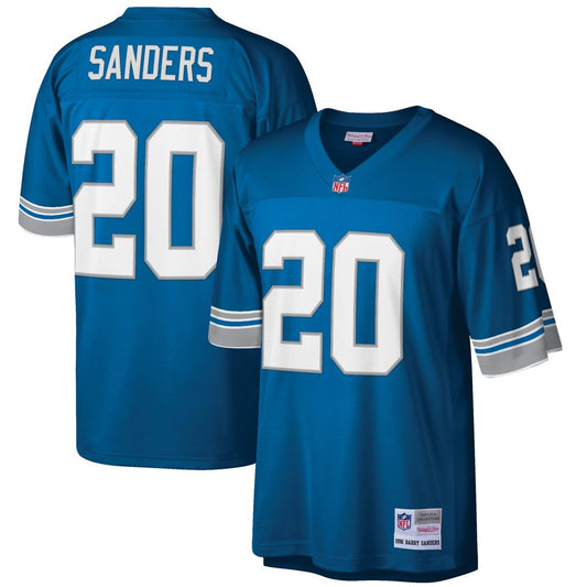 Detroit Lions Barry Sanders Mitchell & Ness Blue Big & Tall product image 1