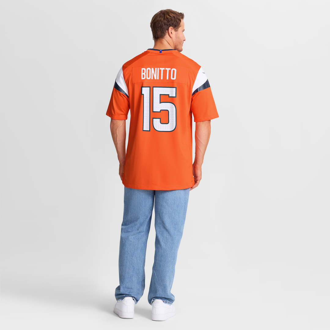 Denver Broncos Nik Bonitto Nike Orange Game Jersey product image 8