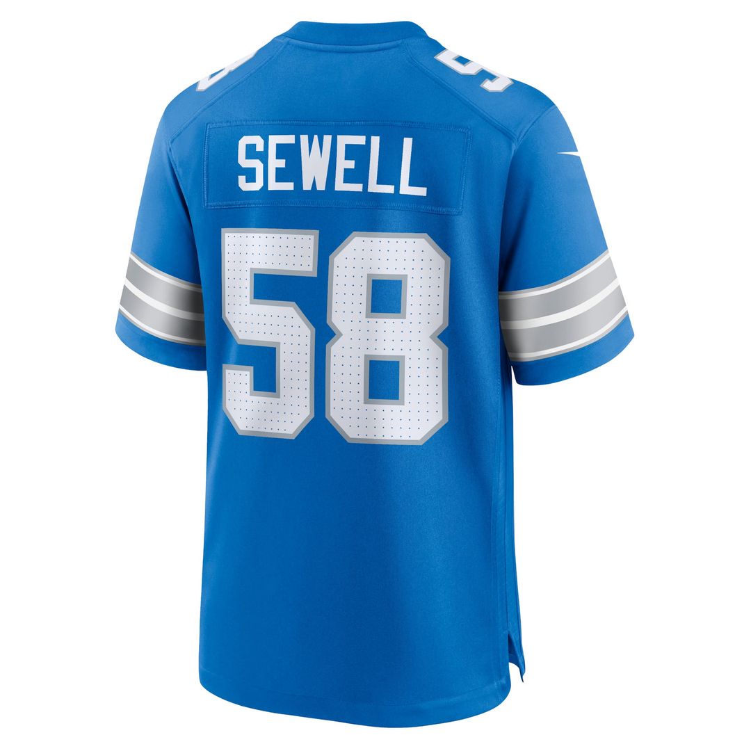 Detroit Lions Penei Sewell Nike Black 2nd Alternate Game product image 18