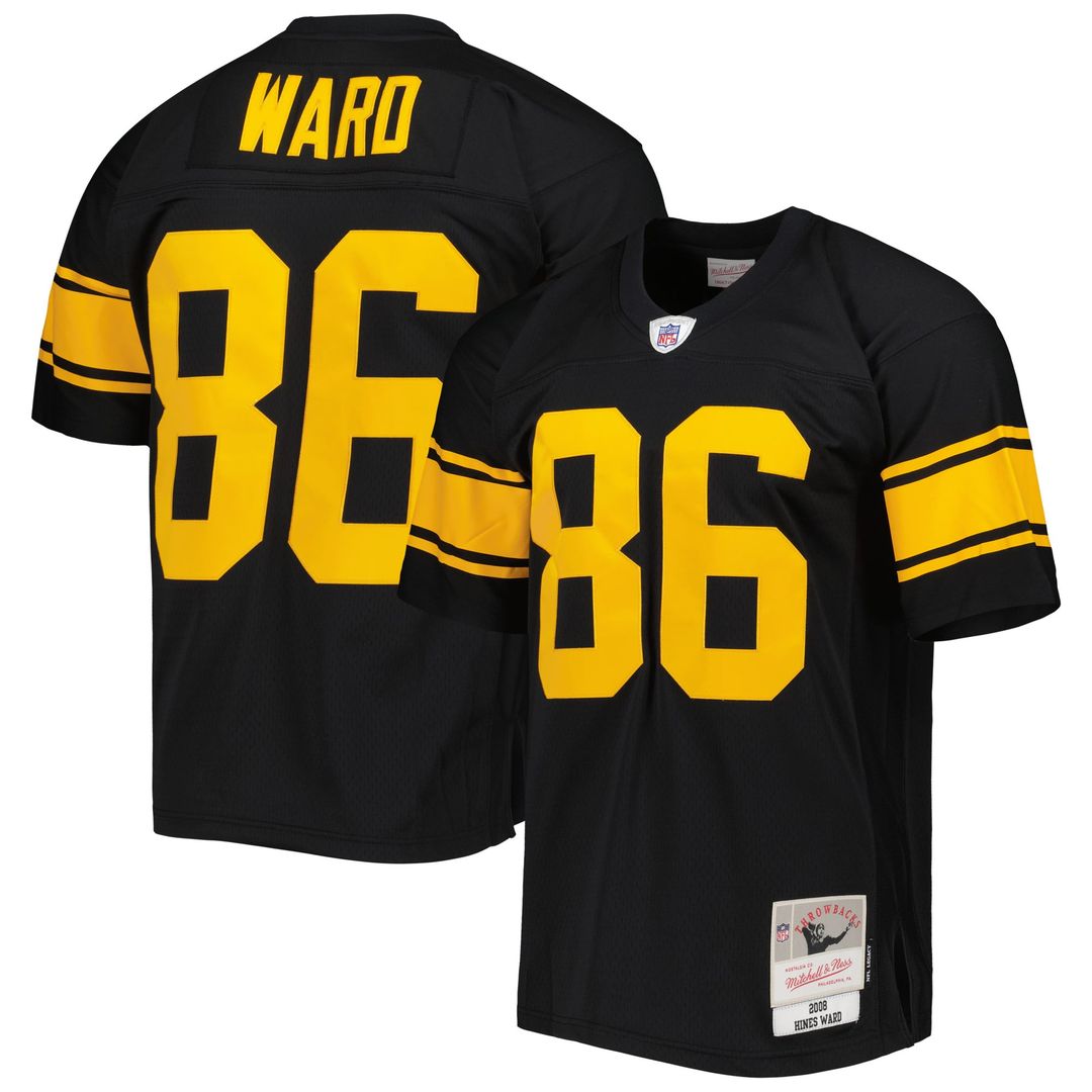 Pittsburgh Steelers Hines Ward Mitchell & Ness Black Legacy product image 1