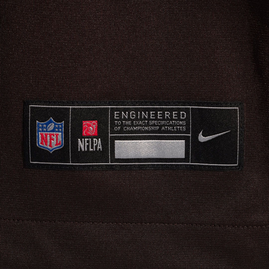 Cleveland Browns Justin Jefferson Nike Brown Game Jersey product image 8