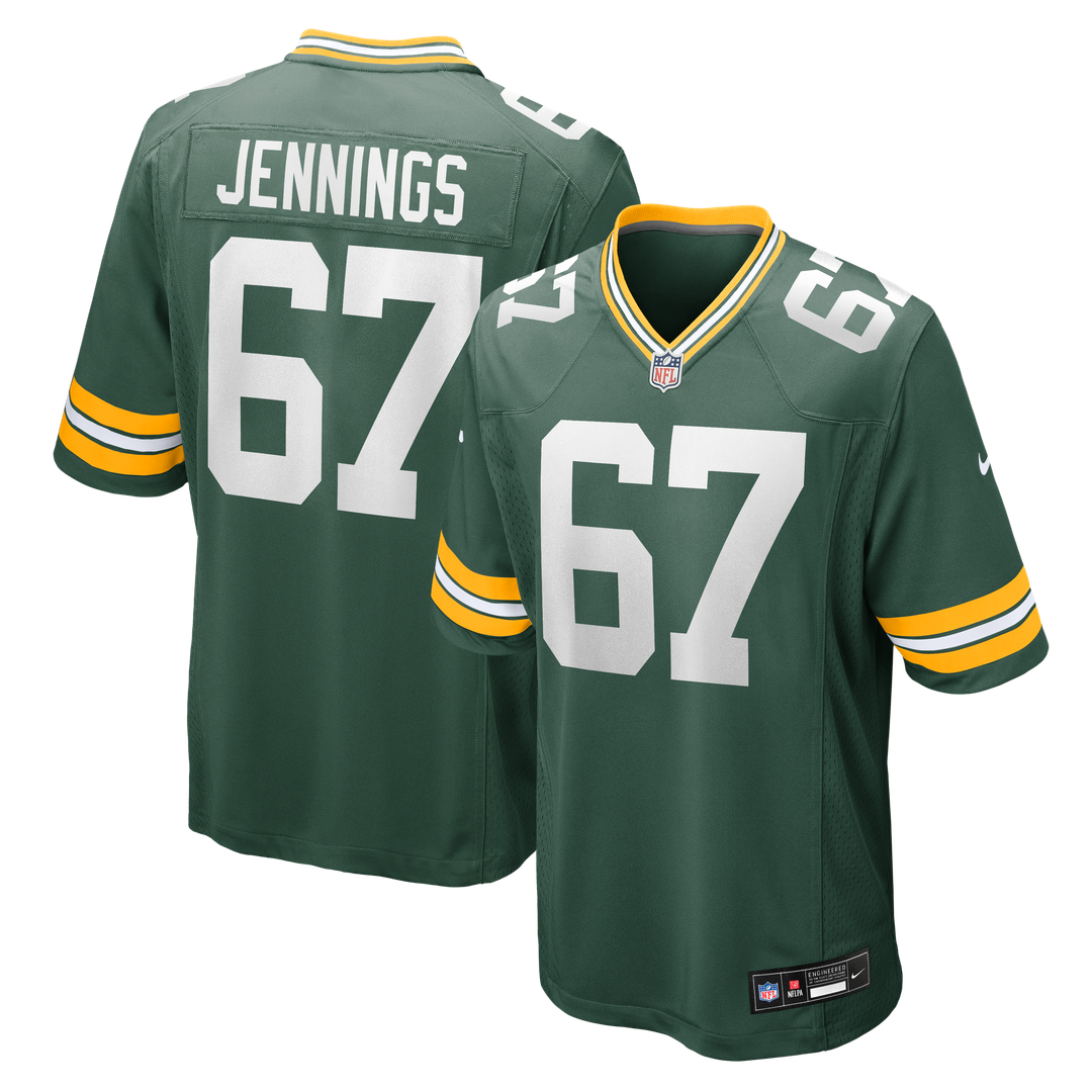 Green Bay Packers Donovan Jennings Nike Game Jersey product image 1